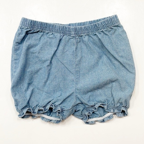 Carter's baby girls blue shorts - Picture 1 of 3
